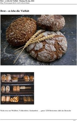 Brot - es lebe die Vielfalt - Brot - es lebe die Vielfalt - Montag 18, Jan, 2021 - Nicht etwa nur Wei&szlig;brot, Vollkornbrot, Grahambrot ganze 3250 ...