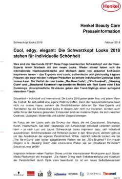 Henkel Beauty Care Presseinformation - Februar 2018