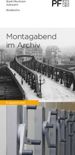 Montagabend im Archiv - Stadt Pforzheim