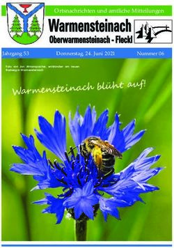 Ortsnachrichten und amtliche Mitteilungen Jahrgang 53 - Warmensteinach ...