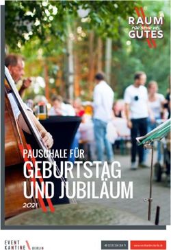 GEBURTSTAG UND JUBIL&Auml;UM - PAUSCHALE F&Uuml;R 2021 - EventKantine Berlin