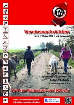 Vereinsnachrichten - TVV Neu Wulmstorf von 1920 eV