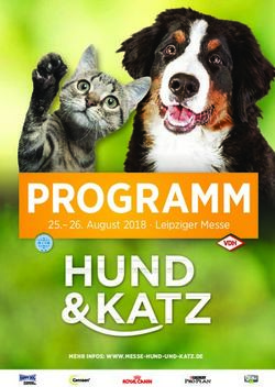 25 26 August 2018 Leipziger Messe Messe Hund Und Katz