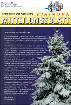 Liebe Mitb&uuml;rgerinnen und Mitb&uuml;rger, Gemeinde Eisingen