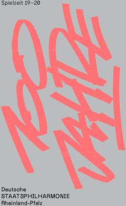 Spielzeit 19-20 - Deutsche STAATSPHILHARMONIE