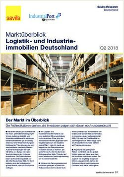 Markt&uuml;berblick Logistik- und Industrie-immobilien Deutschland - Savills