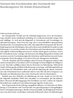 Vorwort des Vorsitzenden des Vorstands der Bundesagentur für Arbeit (Deutschland)