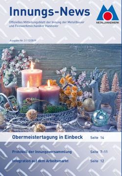 Innungs-News - Obermeistertagung in Einbeck Protokoll der Innungsversammlung Integration auf dem Arbeitsmarkt