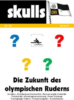 Skulls - Die Zukunft des olympischen Ruderns - Nr. 198 - ORV