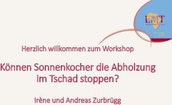 K&ouml;nnen Sonnenkocher die Abholzung im Tschad stoppen? - Herzlich willkommen zum Workshop - Ir&egrave;ne und Andreas Zurbr&uuml;gg