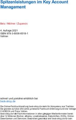 Spitzenleistungen im Key Account Management - NET