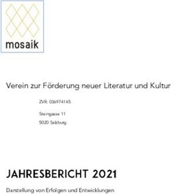 Verein zur F&ouml;rderung neuer Literatur und Kultur - Darstellung von Erfolgen und Entwicklungen