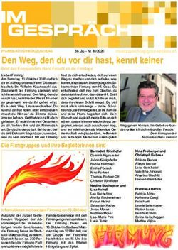 Den Weg, den du vor dir hast, kennt keiner - Katholische ...