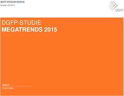 DGFP-STUDIE MEGATRENDS 2015