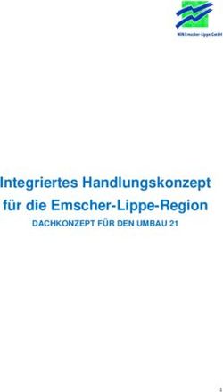 Integriertes Handlungskonzept f&uuml;r die Emscher-Lippe-Region - DACHKONZEPT F&Uuml;R DEN UMBAU 21