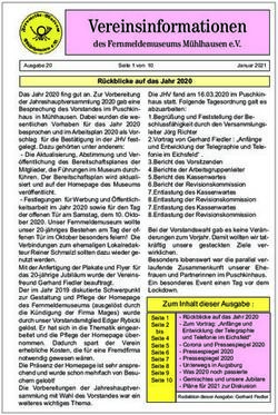 Vereinsinformationen des Fernmeldemuseums Mühlhausen e.V.