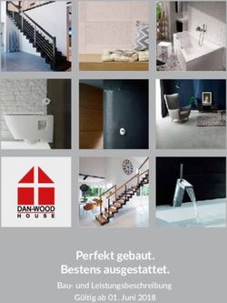 Perfekt gebaut. Bestens ausgestattet - Bau- und Leistungsbeschreibung G&uuml;ltig ab 01. Juni 2018 - Danwood