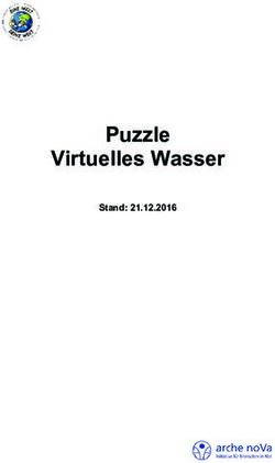 Puzzle Virtuelles Wasser - BNE Sachsen