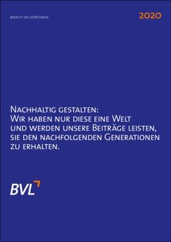 2020 Nachhaltig gestalten: Wir haben nur diese eine Welt und werden unsere Beitr&auml;ge leisten, sie den nachfolgenden Generationen zu erhalten.
