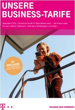 UNSERE BUSINESS-TARIFE - 5 G Dezember 2019 | Mobilfunk-Tarife für Geschäftskunden - alle Preise netto. Für den internen Gebrauch, bitte keine ...