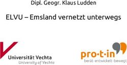 ELVU - Emsland vernetzt unterwegs - Dipl. Geogr. Klaus Ludden