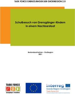 SCHULBESUCH VON GRENZG&Auml;NGER-KINDERN IN EINEM NACHBARSTAAT - TASK FORCE GRENZG&Auml;NGER DER GRO&szlig;REGION 2.0