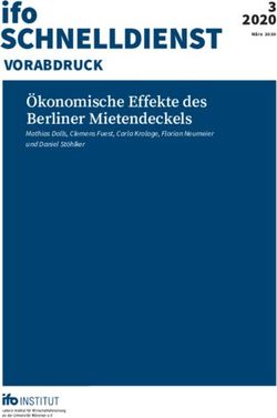 VORABDRUCK 3 2020 - ifo Institut