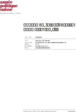 Ausgewählte Beiträge zur Schweizer Politik - Année politique Suisse