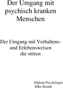 Der Umgang mit psychisch kranken Menschen - Der Umgang mit Verhaltens- und Erlebensweisen die st&ouml;ren - Kommunales Jobcenter Hamm