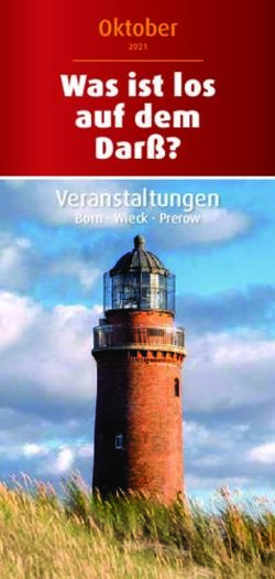 Was ist los auf dem Dar&szlig;? - Oktober Veranstaltungen Born Wieck Prerow - Ostseebad Prerow