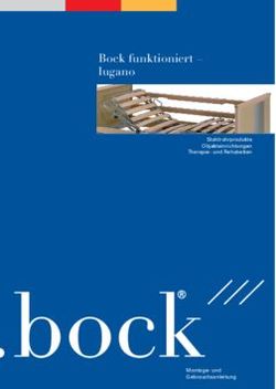 Bock funktioniert - lugano