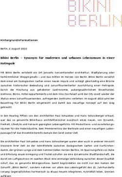 Bikini Berlin - Synonym für modernen und urbanen Lebensraum in einer Metropole