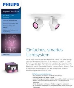 Einfaches, smartes Lichtsystem - Philips