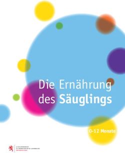 Des S&auml;uglings Die Ern&auml;hrung - 0-12 Monate