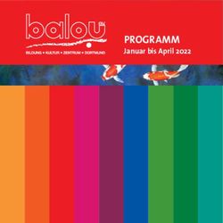 Programm Januar bis april 2022 - balou-dortmund.de