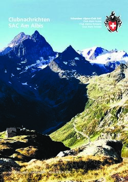 Clubnachrichten SAC Am Albis
