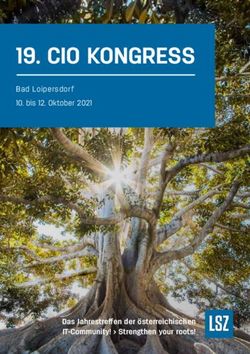CIO KONGRESS - Das Jahrestreffen der österreichischen IT-Community! Strengthen your roots! - LSZ Consulting