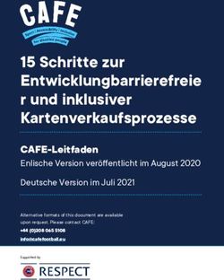 15 Schritte zur Entwicklungbarrierefreie r und inklusiver Kartenverkaufsprozesse - BBAG