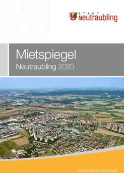 Mietspiegel Neutraubling 2020 - www.neutraubling.de - Stadt Neutraubling