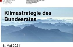 Klimastrategie des Bundesrates - Mai 2021 - energie-wende-ja