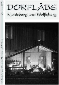 DORF L&Auml;BE Rumisberg und Wolfisberg