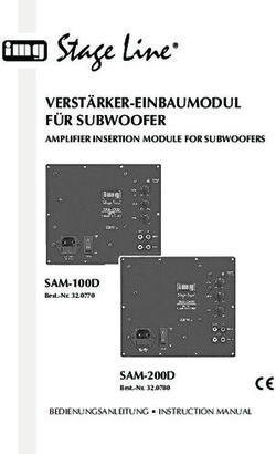 VERST&Auml;RKER-EINBAUMODUL F&Uuml;R SUBWOOFER - AMPLIFIER INSERTION MODULE FOR SUBWOOFERS SAM-100D