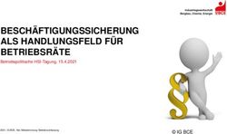 BESCH&Auml;FTIGUNGSSICHERUNG ALS HANDLUNGSFELD F&Uuml;R BETRIEBSR&Auml;TE - Betriebspolitische HSI-Tagung, 15.4.2021