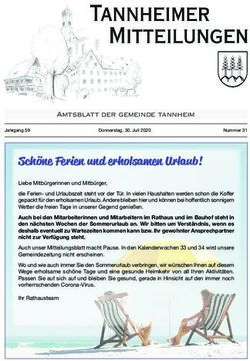 Schöne Ferien und erholsamen Urlaub! - Gemeinde Tannheim
