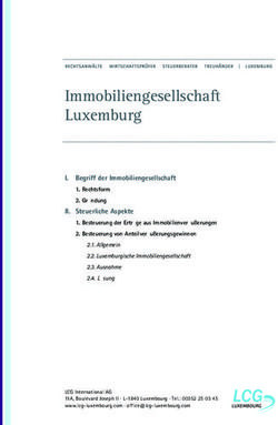 Immobiliengesellschaft Luxemburg