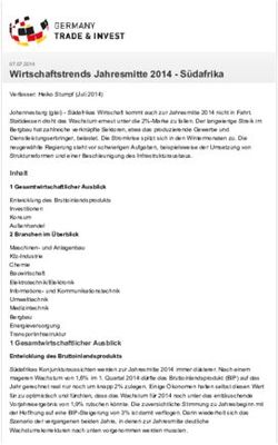 Wirtschaftstrends Jahresmitte 2014 - S&uuml;dafrika 07.07.2014 - S&uuml;dafrika