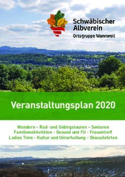 Veranstaltungsplan 2020 - Wandern - Rad- und Gebirgstouren - Senioren Familienaktivit&auml;ten - Gesund und Fit - Frauentreff Ladies Time - Kultur und ...