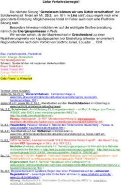 Liebe Verkehrsbewegte! - BVS