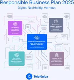Responsible Business Plan 2025 - Digital. Nachhaltig. Vernetzt - Telef&oacute;nica Deutschland