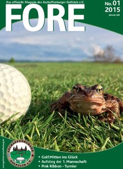 2015 No.01 - Golf.Mitten ins Gl&uuml;ck Aufstieg der 1. Mannschaft Pink Ribbon - Turnier - Aschaffenburger Golfclub